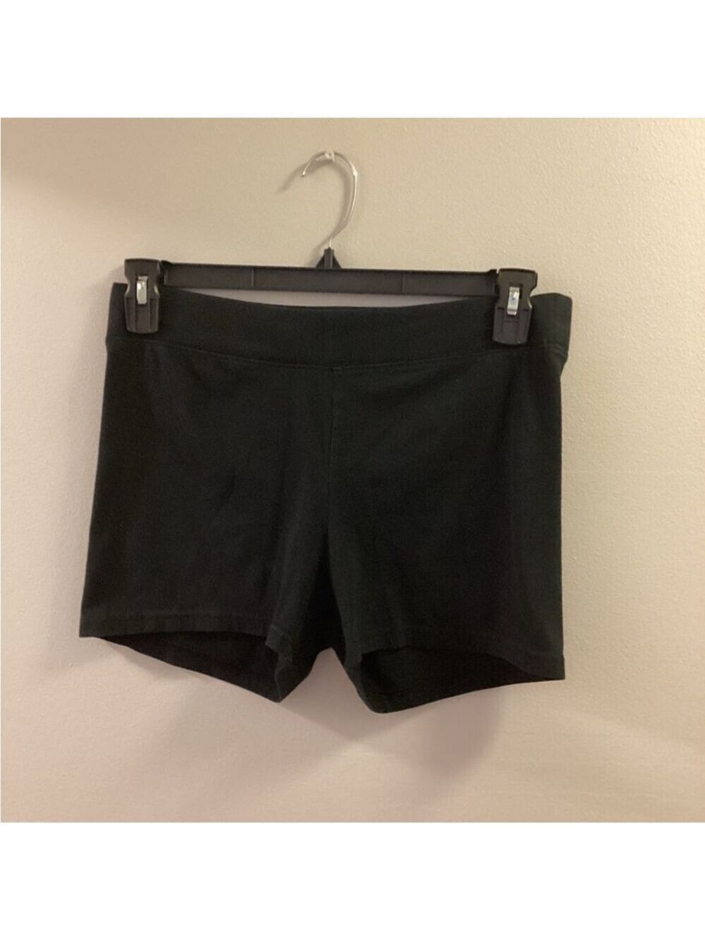 Aeropostale black shorts Woman’s size large no pockets great stretch
